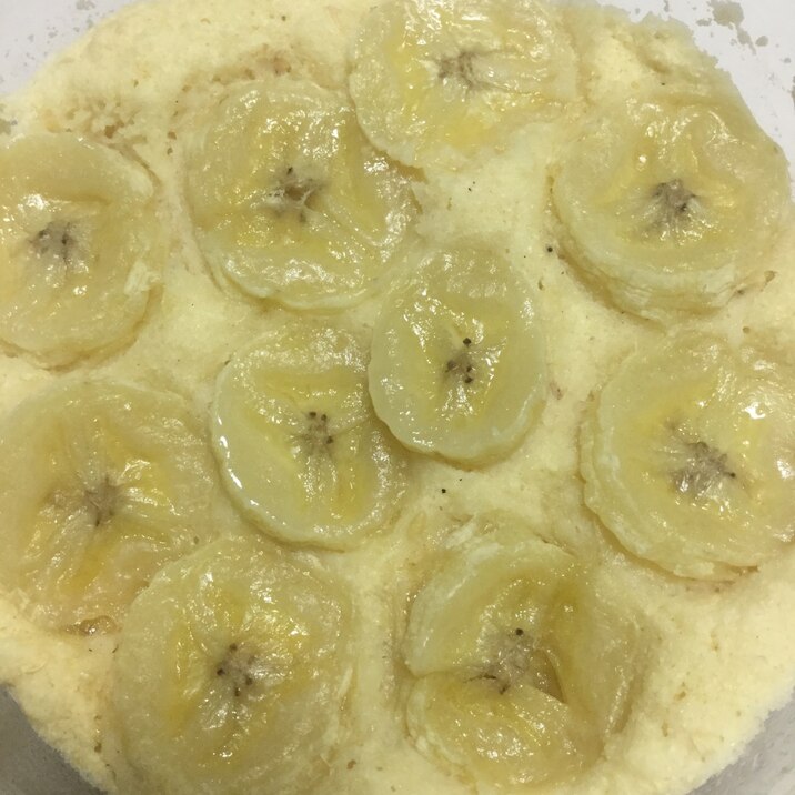 バナナのココナッツミルク蒸しパン